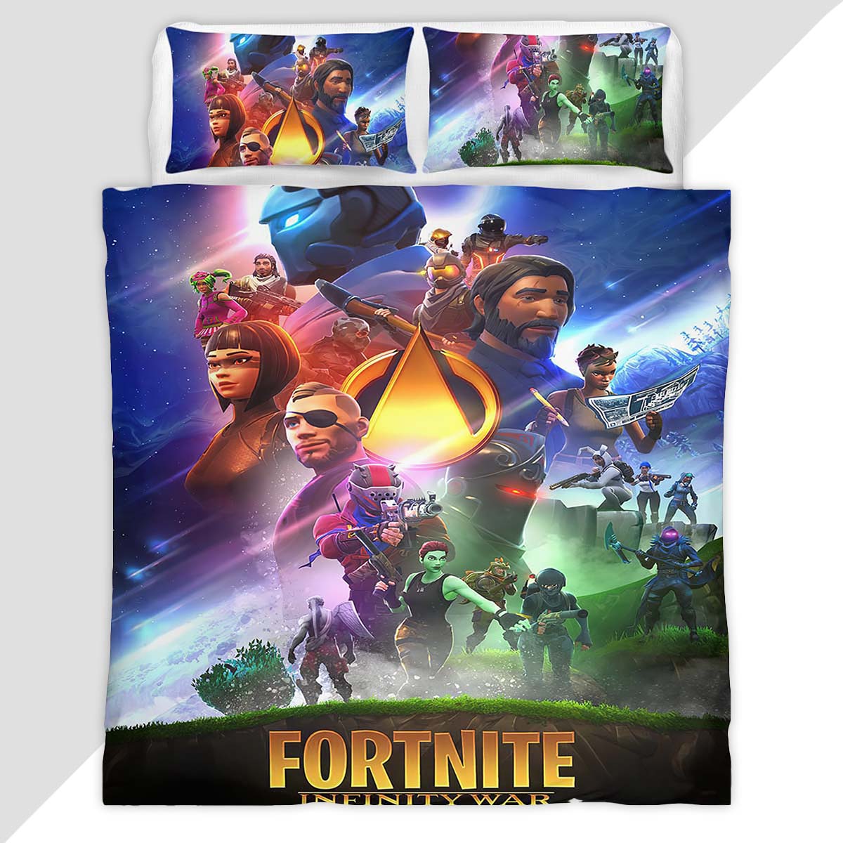 Fortnite Infinity War Skin Duvet Cover - Fortnite Bedding Set