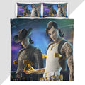 Fortnite Lawless Outlaw Midas Duvet Cover - Fortnite Bedding Set
