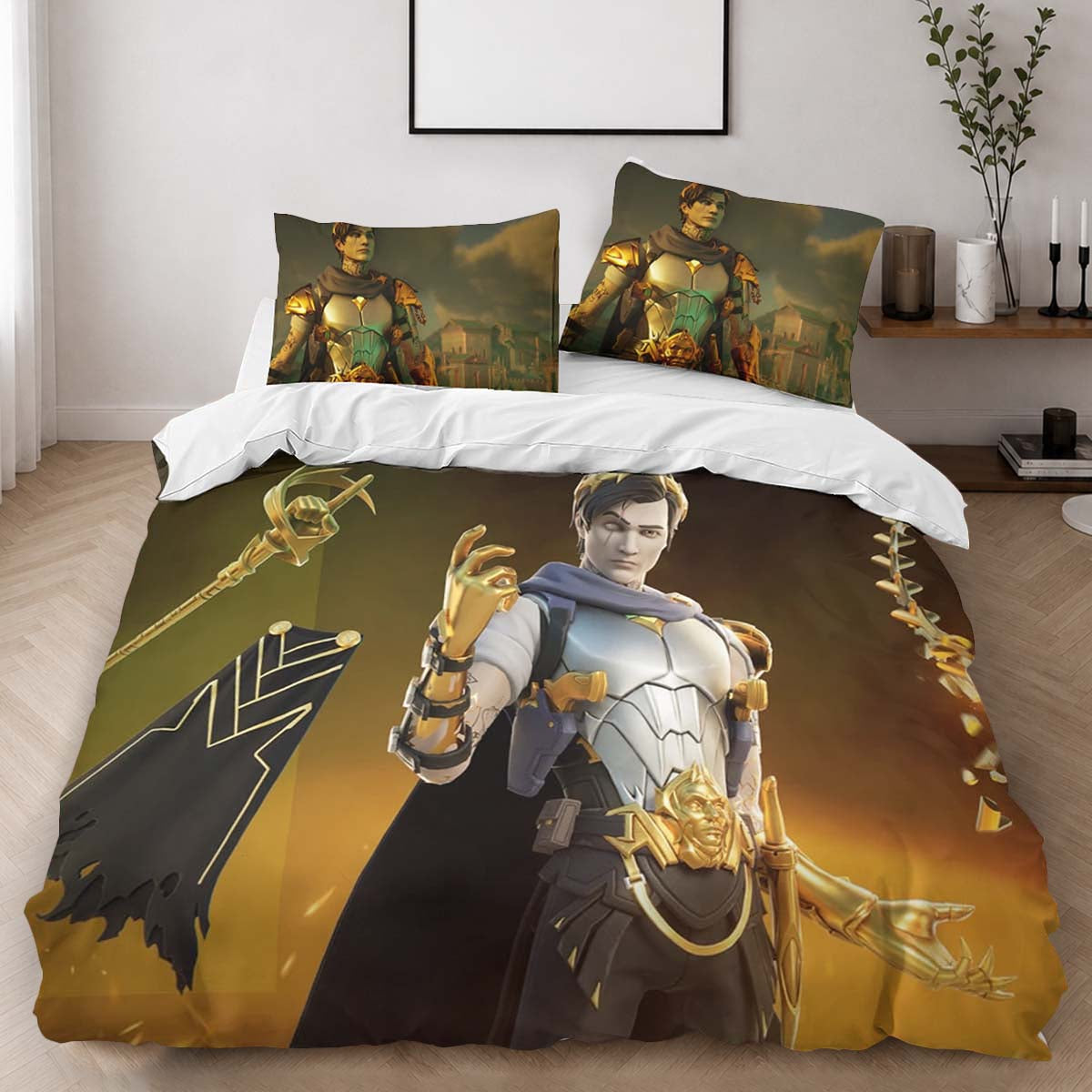 Fortnite Midas Skin Duvet Cover - Fortnite Bedding Set 2
