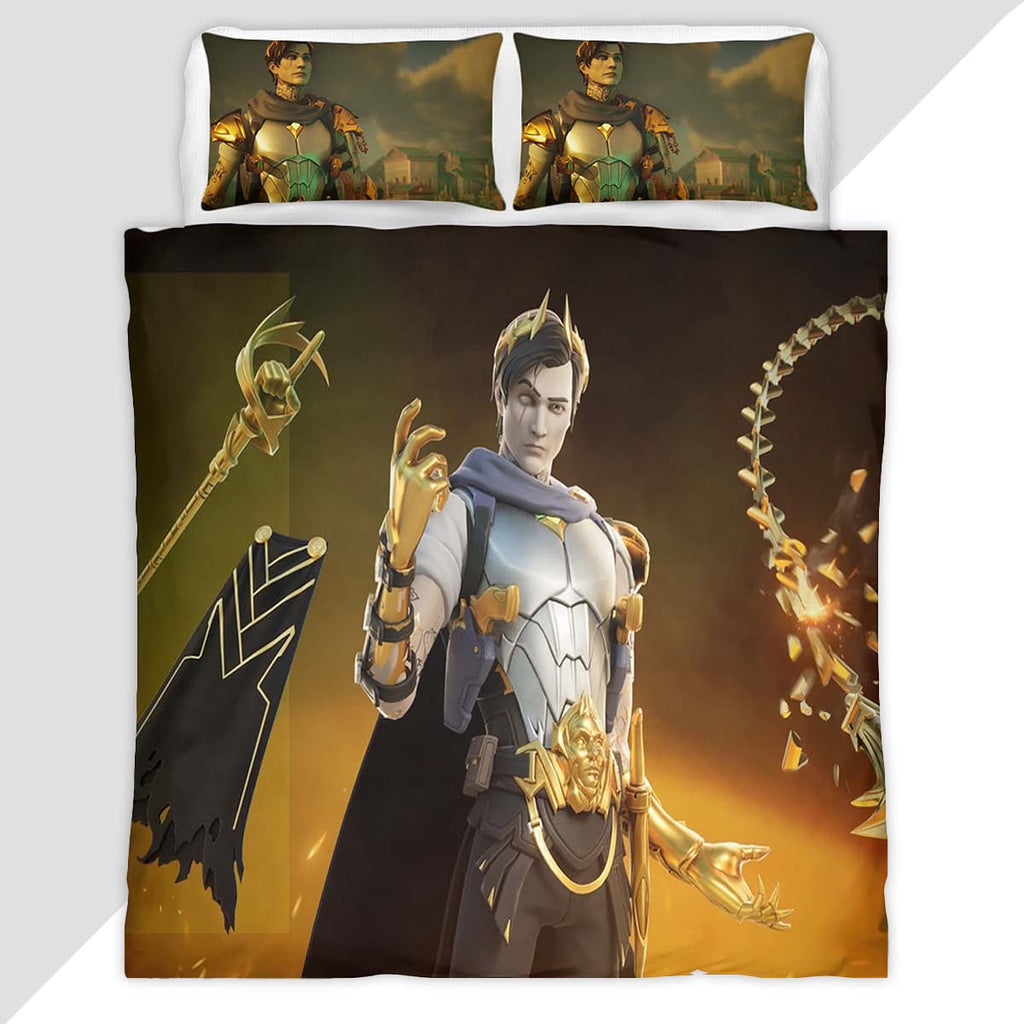 Fortnite Midas Skin Duvet Cover - Fortnite Bedding Set