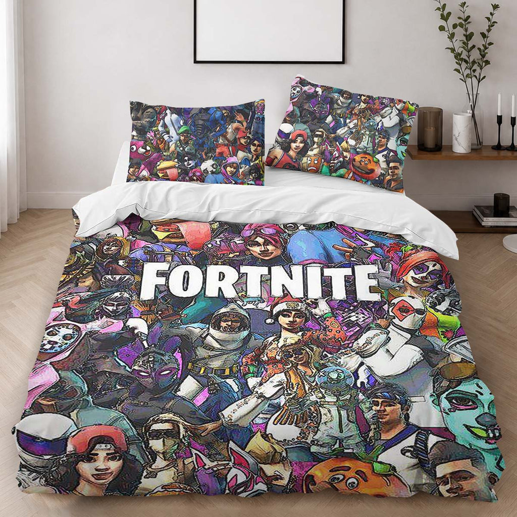 Fortnite Paint FN06 Duvet Cover - Fortnite Bedding Set 2