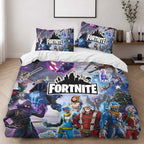 Fortnite Raven and All Skins Duvet Cover - Fortnite Bedding Set 2