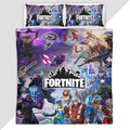 Fortnite Raven and All Skins Duvet Cover - Fortnite Bedding Set