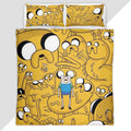 Fortnite Skin Jake the Dog and Finn the Human Duvet Cover - Fortnite Bedding Set
