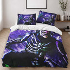 Fortnite Skull Trooper skin 02 Duvet Cover - Fortnite Bedding Set 2