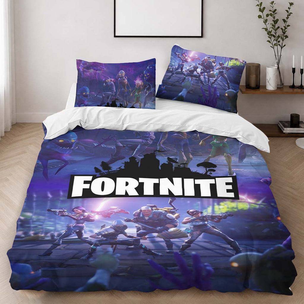 Fortnite Zombie FN01 Duvet Cover - Fortnite Bedding Set 2