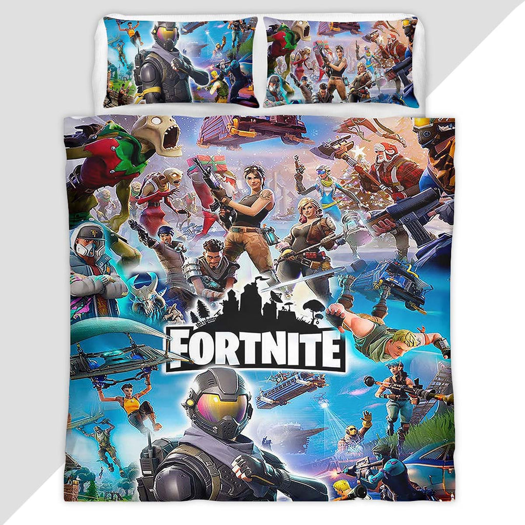 Fortnite Zombie FN02 Duvet Cover - Fortnite Bedding Set