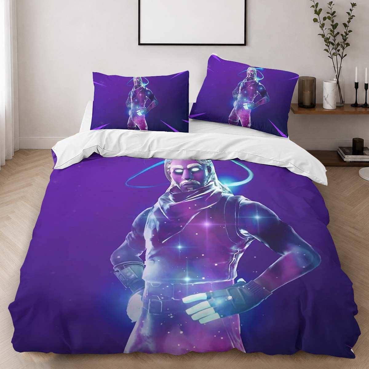 Galaxy Skin Fortnite 02 Duvet Cover - Fortnite Bedding Set 2