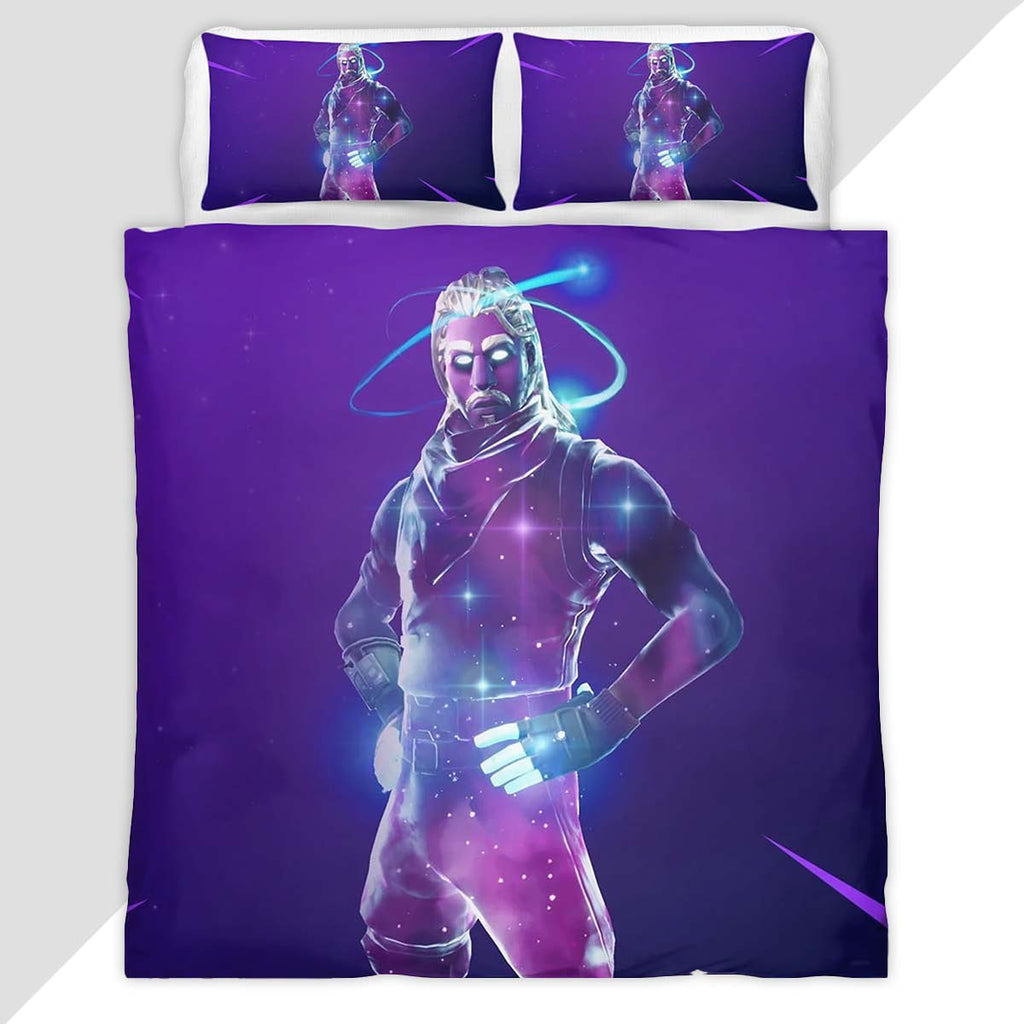 Galaxy Skin Fortnite 02 Duvet Cover - Fortnite Bedding Set