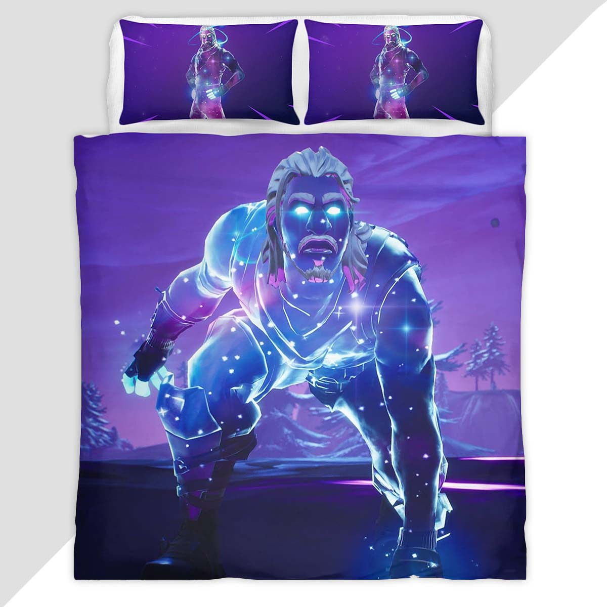 Galaxy Skin Fortnite 03 Duvet Cover - Fortnite Bedding Set