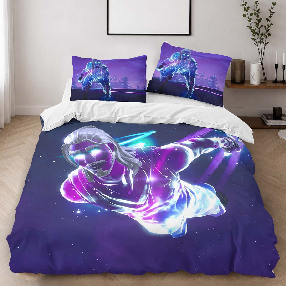 Galaxy Skin Fortnite 04 Duvet Cover - Fortnite Bedding Set 2