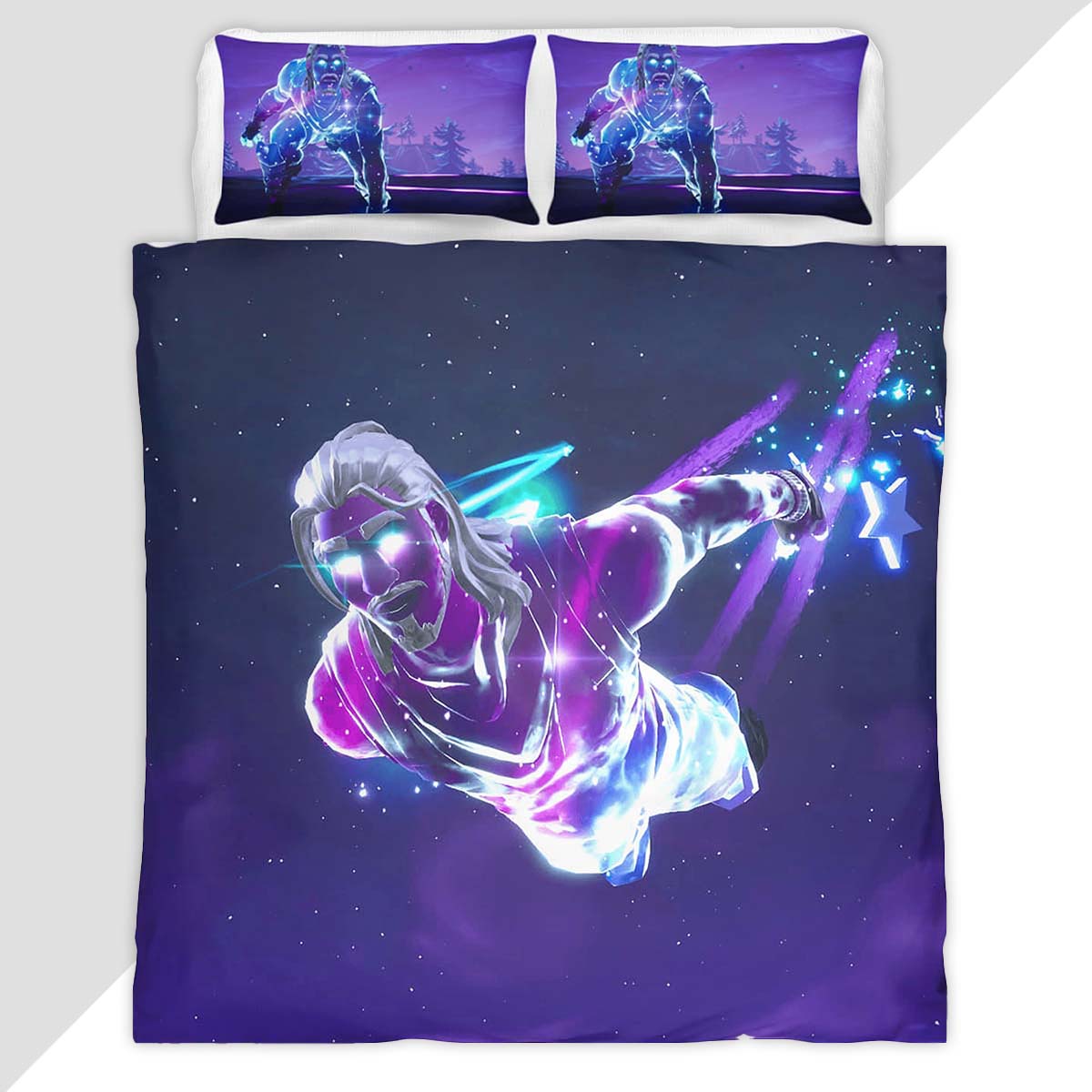 Galaxy Skin Fortnite 04 Duvet Cover - Fortnite Bedding Set