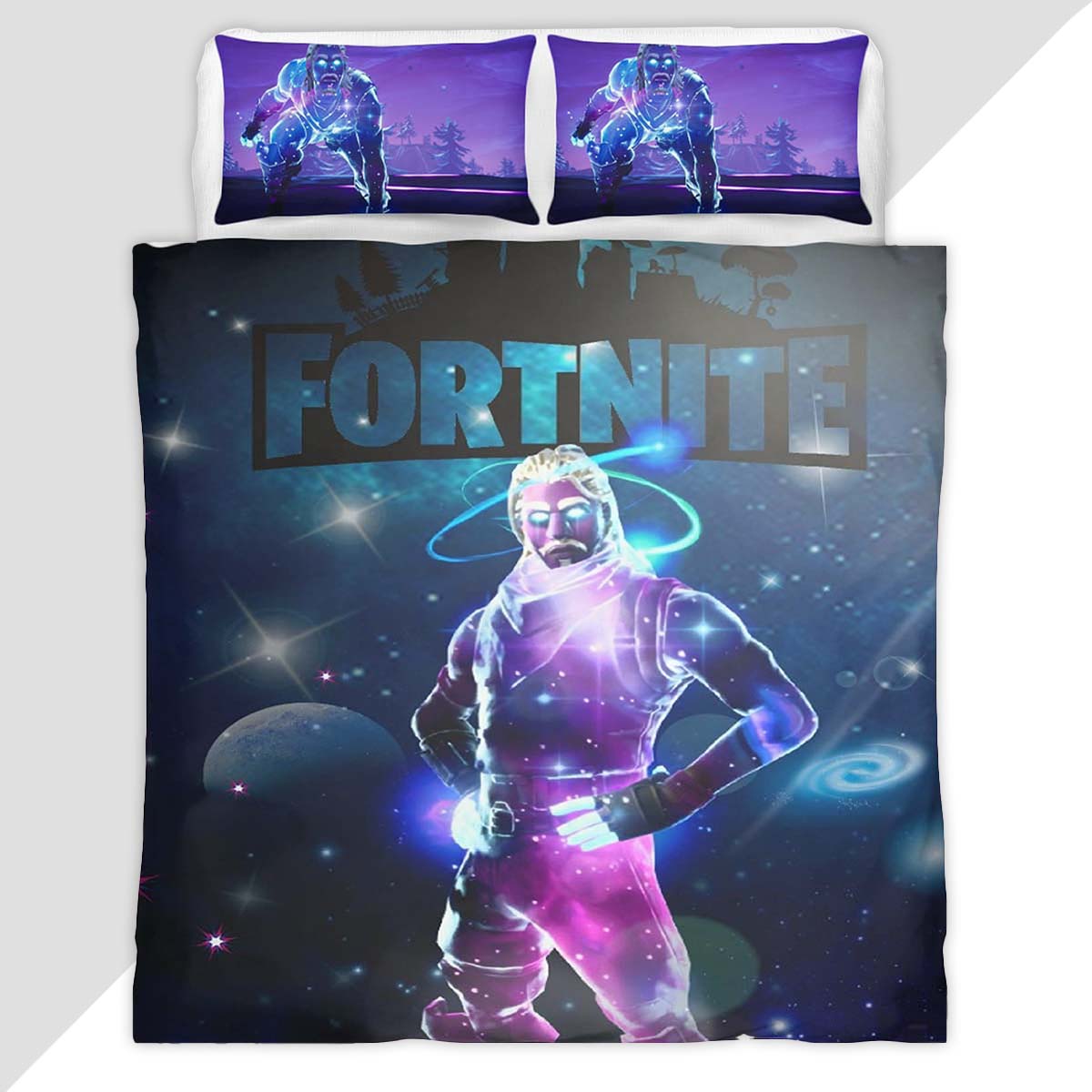 Galaxy Skin Fortnite Duvet Cover - Fortnite Bedding Set