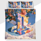 Gamer Duvet Cover Set featuring Surreal PlayStation Sky