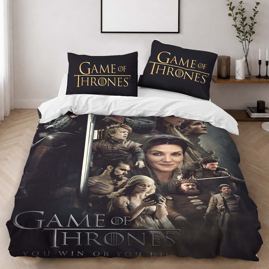 Game Of Thrones All Characters 04 Duvet Cover - Game of Thrones Bedding Set 2