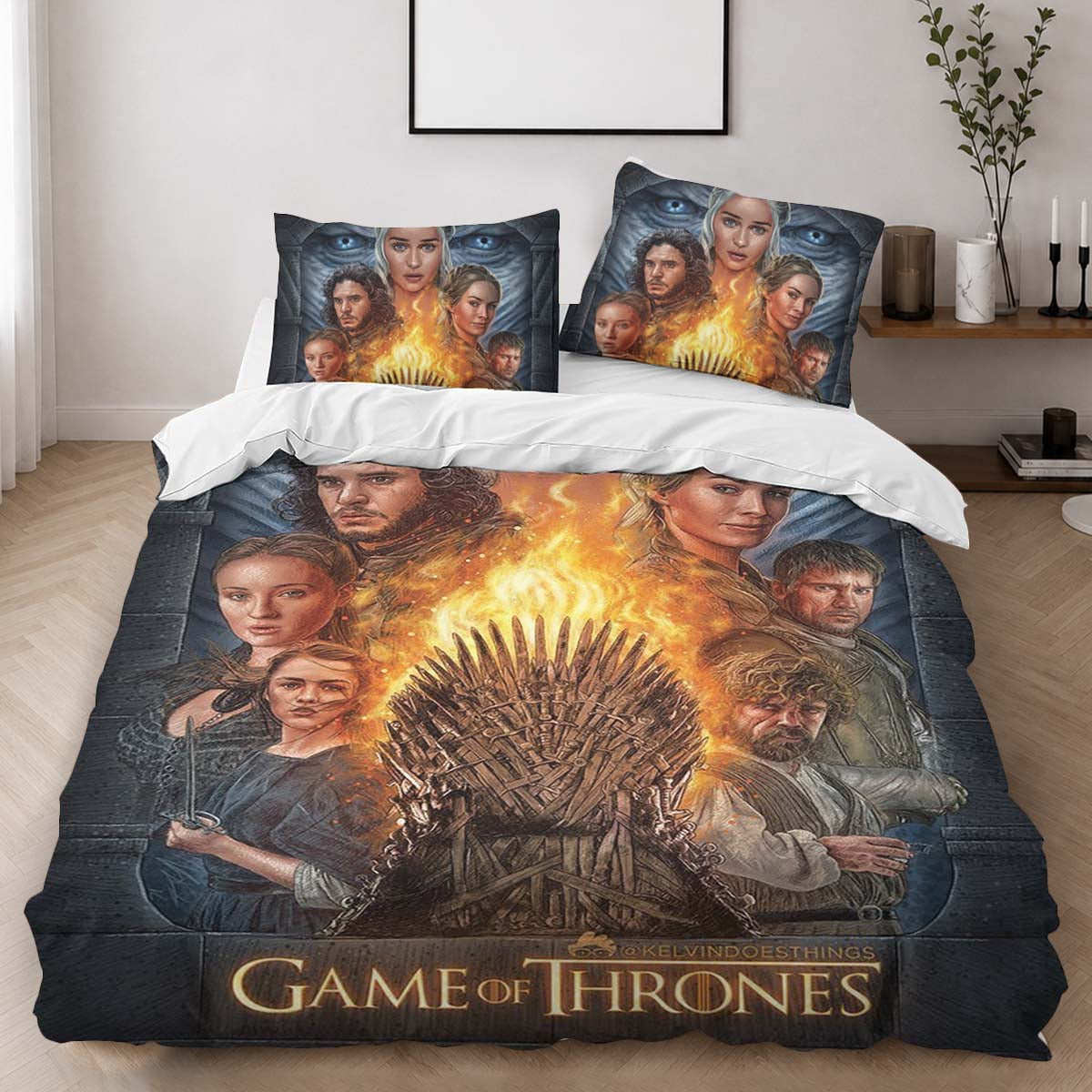 Game Of Thrones Character Winter Is Coming 06 Duvet Cover - Game of Thrones Bedding Set 2