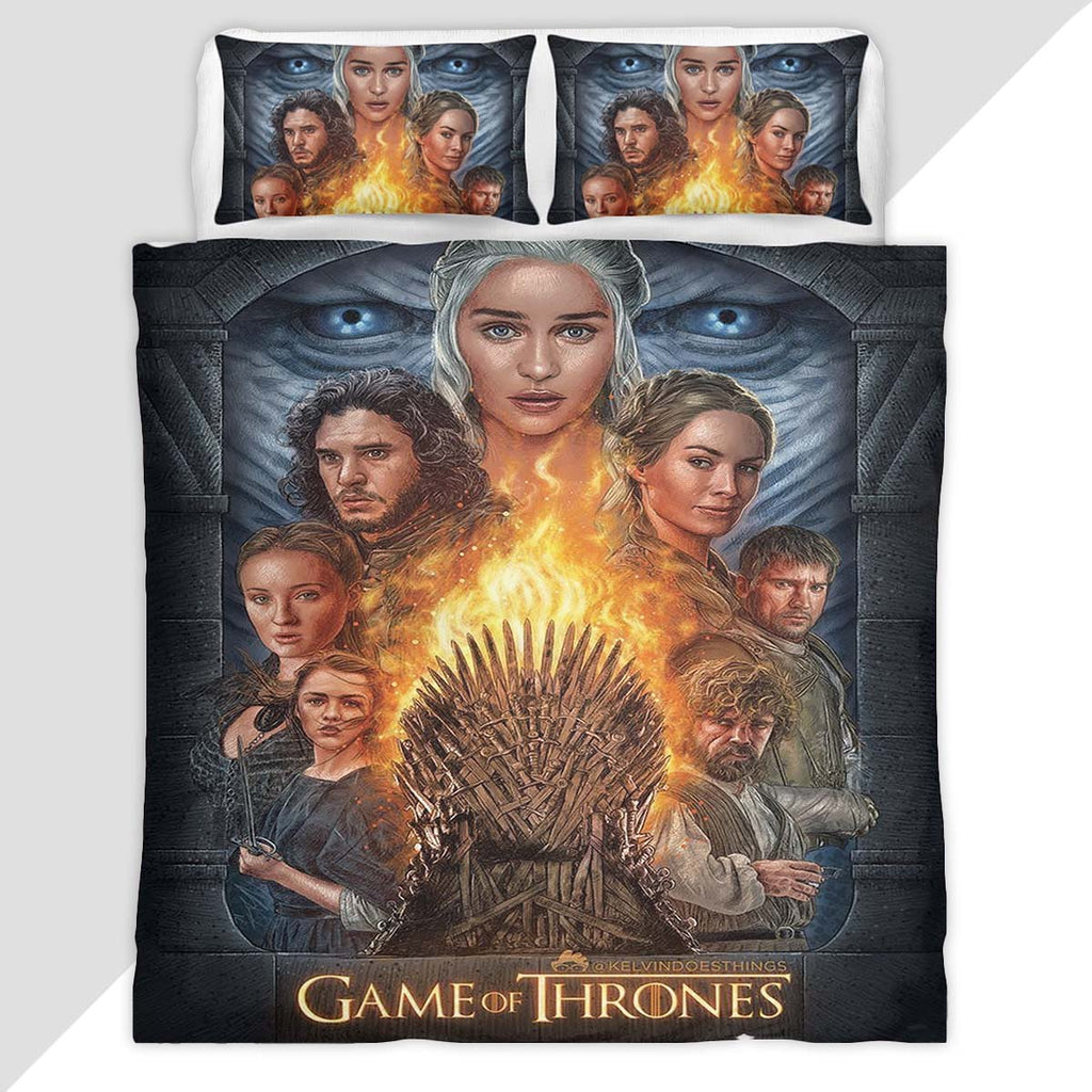 Game Of Thrones Character Winter Is Coming 06 Duvet Cover - Game of Thrones Bedding Set
