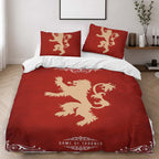 Game Of Thrones House Lannister Duvet Cover - Game of Thrones Bedding Set 2