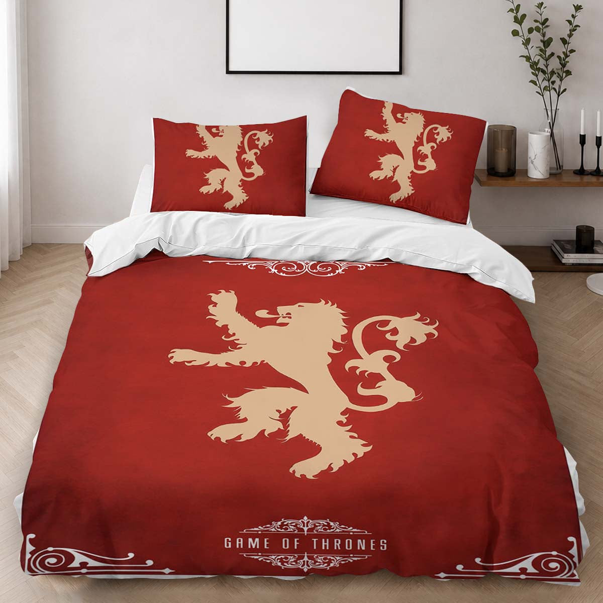 Game Of Thrones House Lannister Duvet Cover - Game of Thrones Bedding Set 2