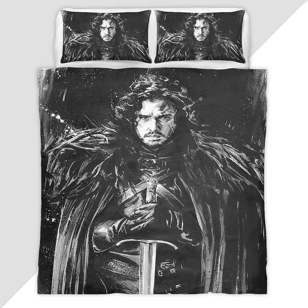 Game Of Thrones Jon Snow 03 Duvet Cover - Game of Thrones Bedding Set