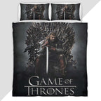 Game Of Thrones Ned Stark 01 Duvet Cover - Game of Thrones Bedding Set