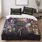 Game of Thrones All Characters 31 Duvet Cover - Game of Thrones Bedding Set 2