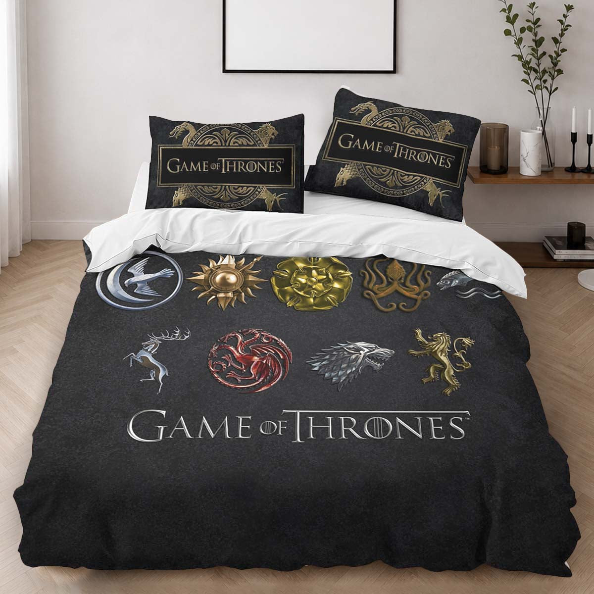 Game of Thrones All Houses Duvet Cover - Game of Thrones Bedding Set 2