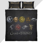 Game of Thrones All Houses Duvet Cover - Game of Thrones Bedding Set