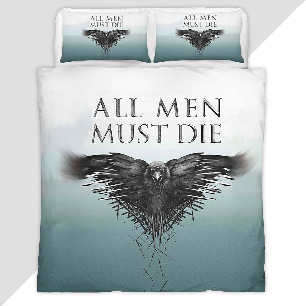 Game of Thrones All Men Must Die 7 Duvet Cover - Game of Thrones Bedding Set