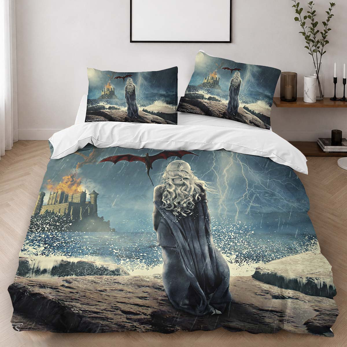 Game of Thrones Daenerys Targaryen Mother of Dragons 27 Duvet Cover - Game of Thrones Bedding Set 2