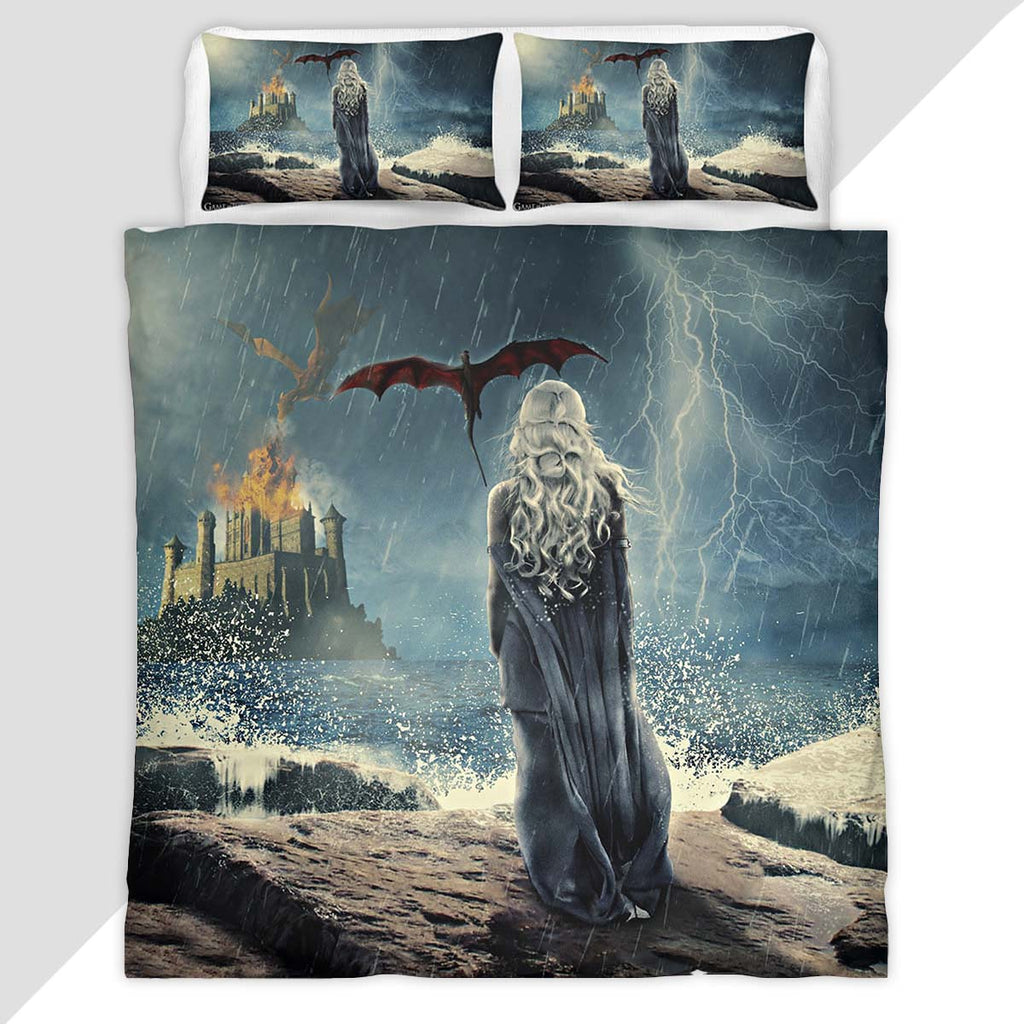 Game of Thrones Daenerys Targaryen Mother of Dragons 27 Duvet Cover - Game of Thrones Bedding Set