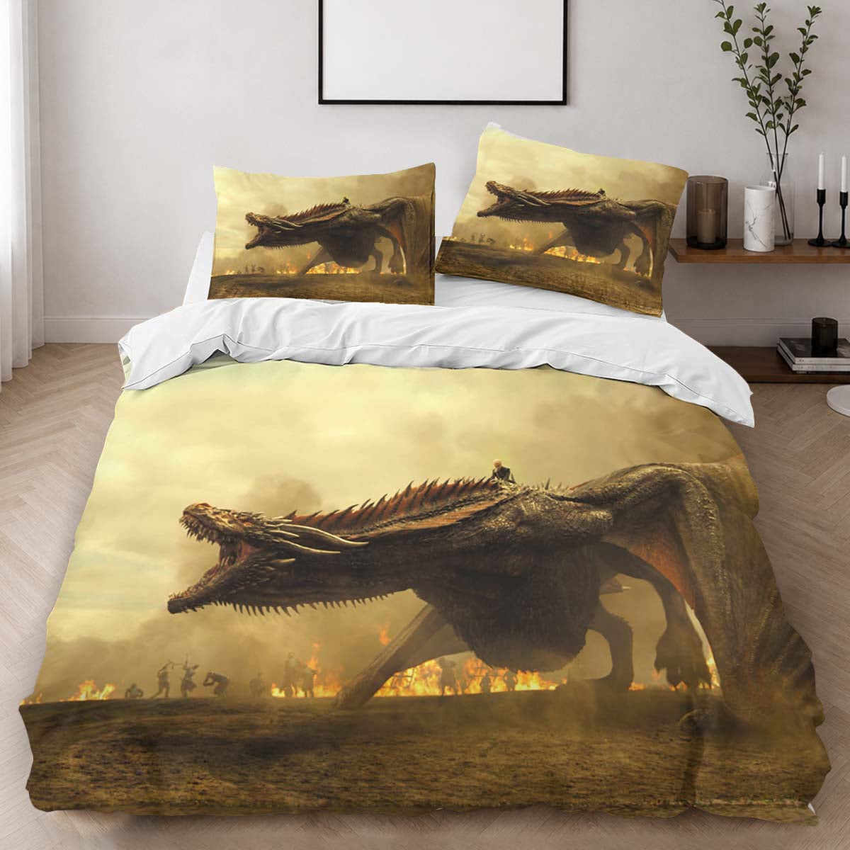 Game of Thrones Dragon 34 Duvet Cover - Game of Thrones Bedding Set 2