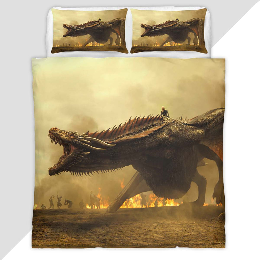 Game of Thrones Dragon 34 Duvet Cover - Game of Thrones Bedding Set