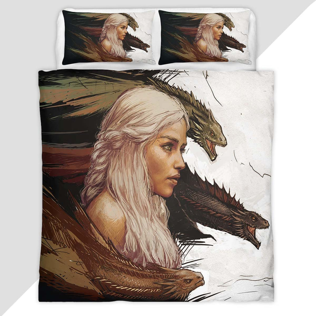 Game of Thrones Dragon Mother 26 Duvet Cover - Game of Thrones Bedding Set
