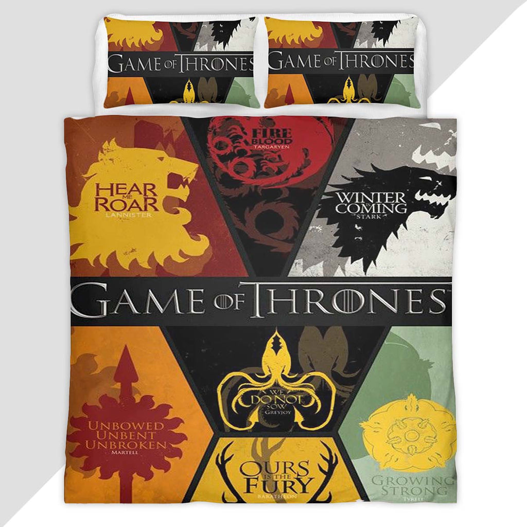 Game of Thrones Houses 2 Duvet Cover - Game of Thrones Bedding Set