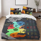 Game of Thrones Houses Map Duvet Cover - Game of Thrones Bedding Set 2