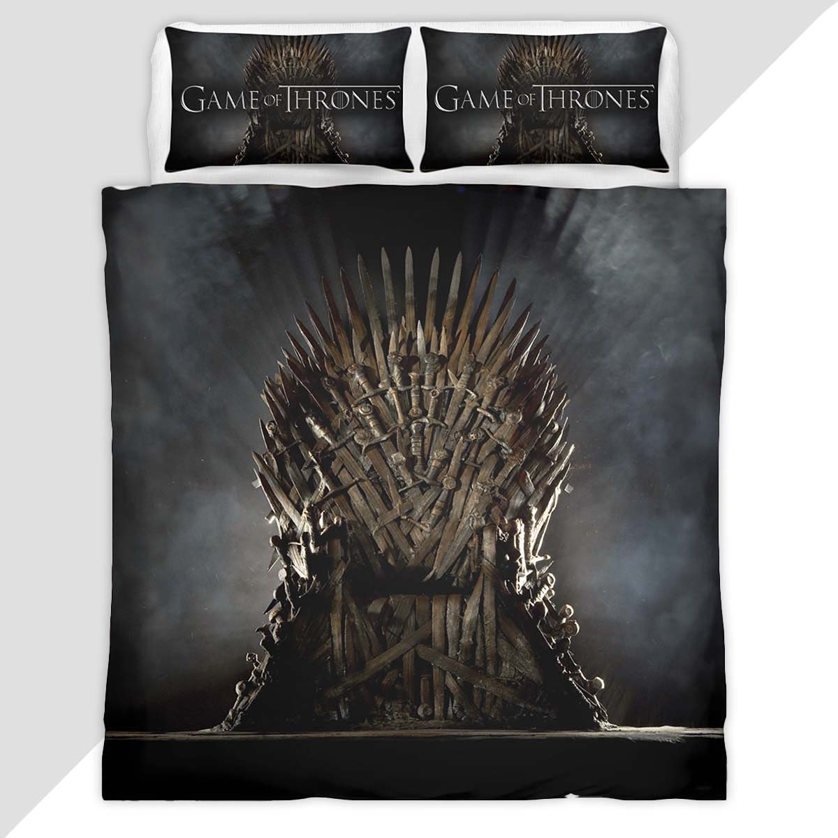 Game of Thrones Iron Throne 21 Duvet Cover - Game of Thrones Bedding Set