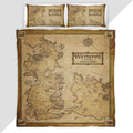 Game of Thrones Map 02 Duvet Cover - Game of Thrones Bedding Set