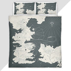 Game of Thrones Map 06 Duvet Cover - Game of Thrones Bedding Set