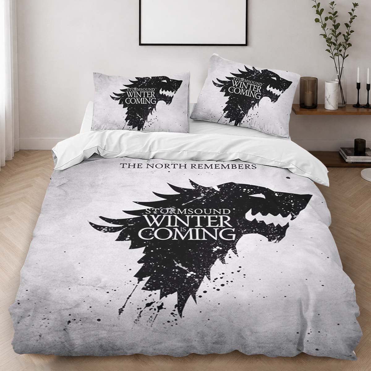 Game of Thrones Winter is Coming 02 Duvet Cover - Game of Thrones Bedding Set 2