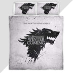 Game of Thrones Winter is Coming 02 Duvet Cover - Game of Thrones Bedding Set
