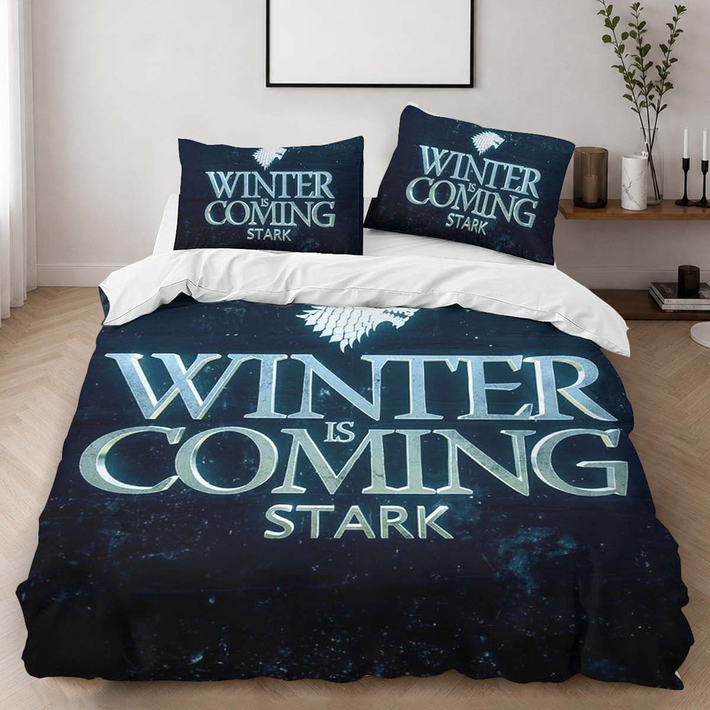 Game of Thrones Winter is Coming 04 Duvet Cover - Game of Thrones Bedding Set 2