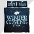 Game of Thrones Winter is Coming 04 Duvet Cover - Game of Thrones Bedding Set
