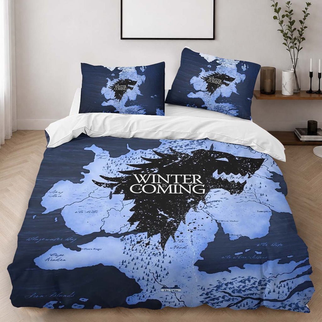 Game of Thrones Winter is coming 10 Duvet Cover - Game of Thrones Bedding Set 2