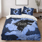 Game of Thrones Winter is coming 10 Duvet Cover - Game of Thrones Bedding Set 2
