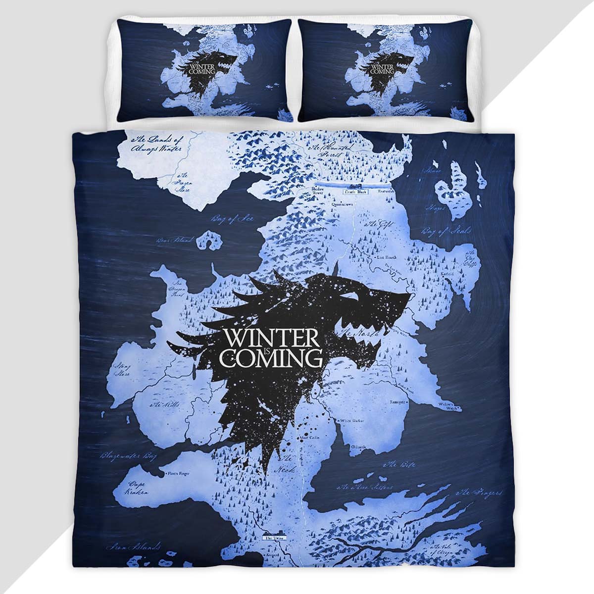 Game of Thrones Winter is coming 10 Duvet Cover - Game of Thrones Bedding Set