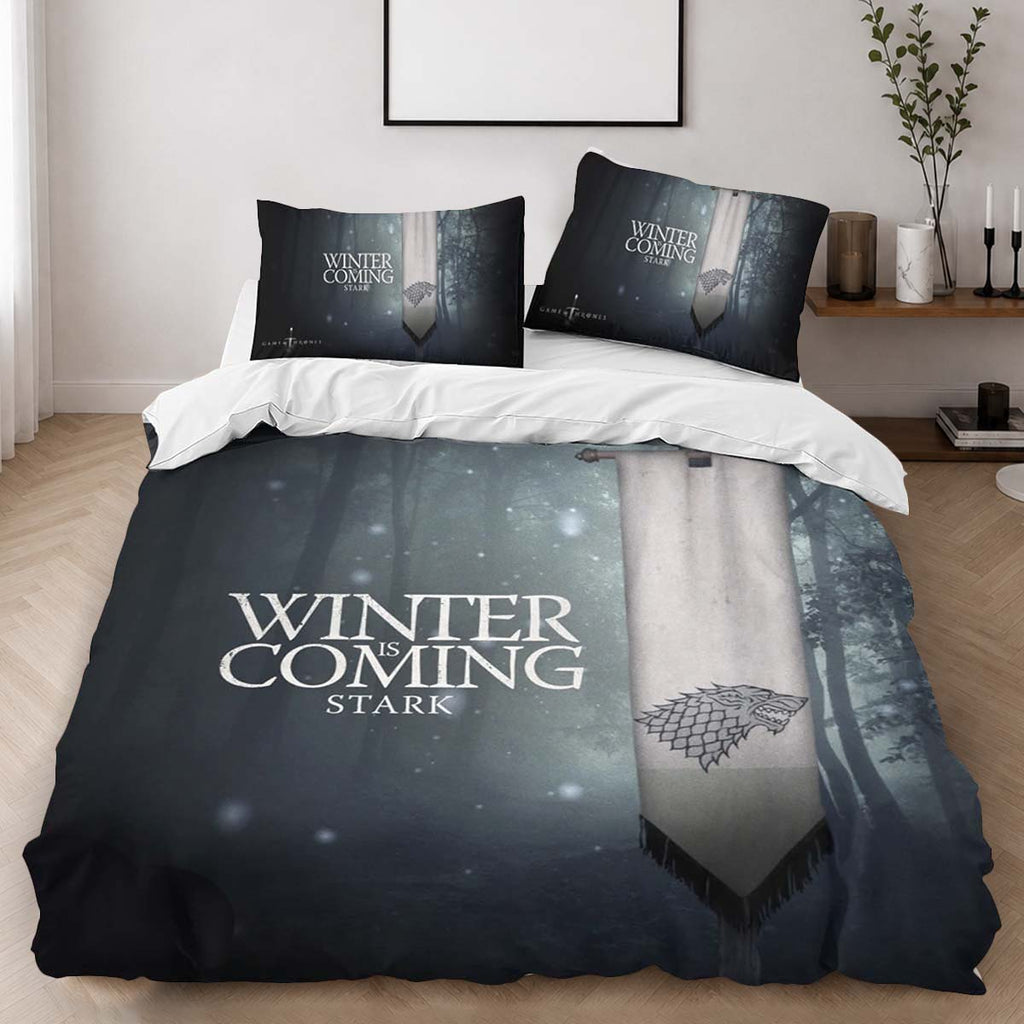 Game of Thrones Winter is coming 15 Duvet Cover - Game of Thrones Bedding Set 2