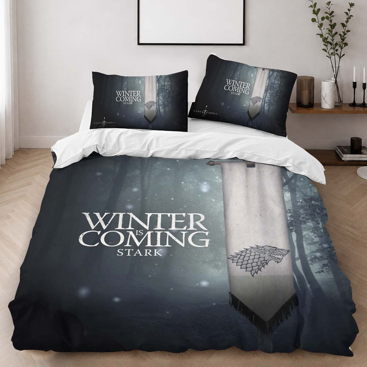 Game of Thrones Winter is coming 15 Duvet Cover - Game of Thrones Bedding Set 2