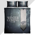 Game of Thrones Winter is coming 15 Duvet Cover - Game of Thrones Bedding Set