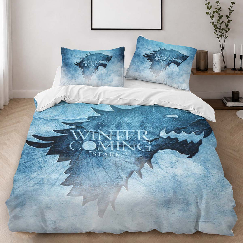 Game of Thrones Winter is coming 44 Duvet Cover - Game of Thrones Bedding Set 2